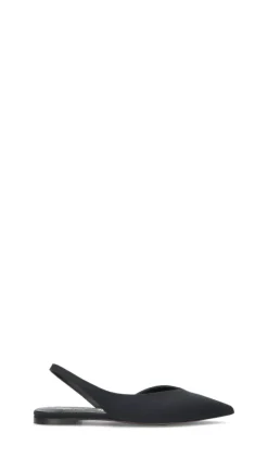 REBECCA VAN DIK Slingback donna nera