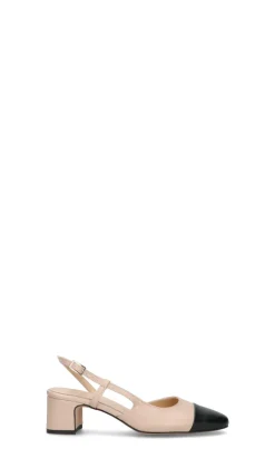 REBECCA VAN DIK Slingback donna nude