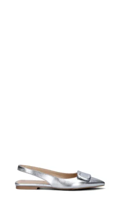 REBECCA VAN DIK Slingback donna argento