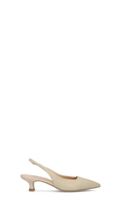 REBECCA VAN DIK Slingback donna sabbia