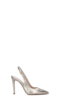 REBECCA VAN DIK Slingback donna oro in pelle