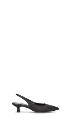 REBECCA VAN DIK Slingback donna nera