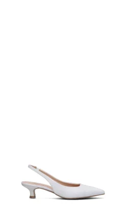 REBECCA VAN DIK Slingback donna bianca