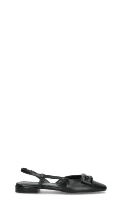 REBECCA VAN DIK Slingback donna nera