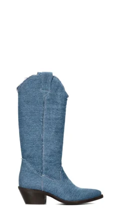 REBECCA VAN DIK Tronchetto donna blu