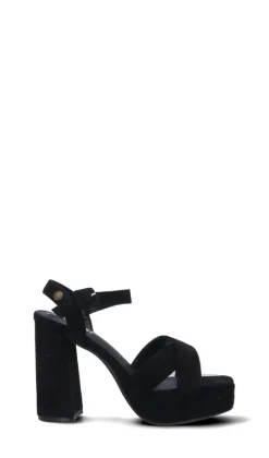 REFRESH Sandalo donna nero