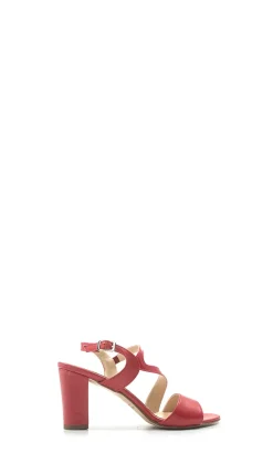 ROBERTA GINEPRI Sandalo alto donna rosso in pelle