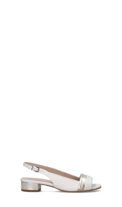 ROBERTA GINEPRI Sandalo donna panna in pelle