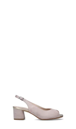 ROBERTA GINEPRI Sandalo donna beige in suede