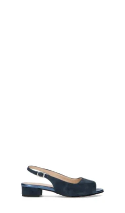 ROBERTA GINEPRI Sandalo donna blu in suede