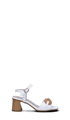 ROBERTA GINEPRI Sandalo donna bianco in pelle