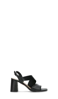 ROBERTA GINEPRI Sandalo donna nero in pelle