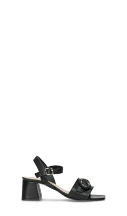 ROBERTA GINEPRI Sandalo donna nero in pelle