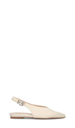 ROBERTA GINEPRI Slingback donna panna in pelle