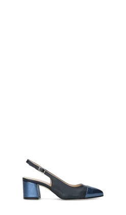ROBERTA GINEPRI Slingback donna blu in pelle