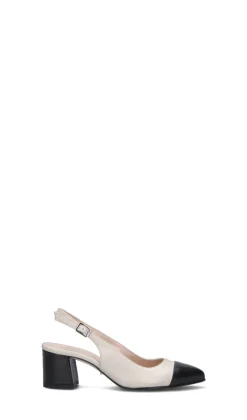 ROBERTA GINEPRI Slingback donna panna