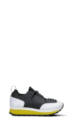 RUCOLINE Sneaker donna nera/bianca/gialla