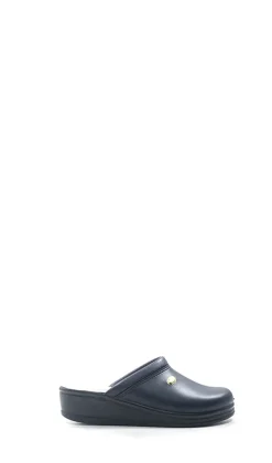 SANITAL LIGHT ANTI-SHOCK Ciabatta donna blu in pelle