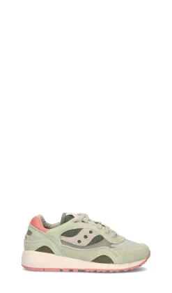 SAUCONY - SHADOW 6000 Sneaker donna verde/avorio in suede