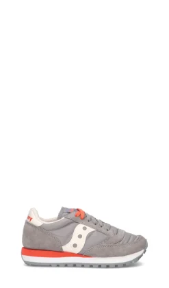 SAUCONY - SHADOW ORIGINAL Sneaker donna grigia/arancio in suede