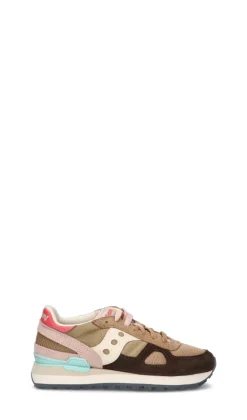 SAUCONY - SHADOW ORIGINAL Sneaker donna beige/marrone in suede