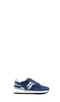 SAUCONY SHADOW ORIGINAL Sneaker donna blu in tessuto e suede