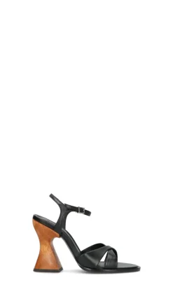 SCHUTZ Sandalo donna nero in pelle