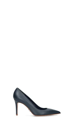 SERGIO LEVANTESI Decollete donna blu in pelle