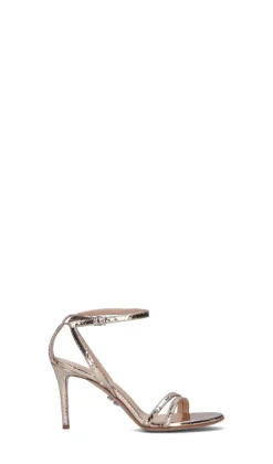 SERGIO LEVANTESI Sandalo donna oro in pelle