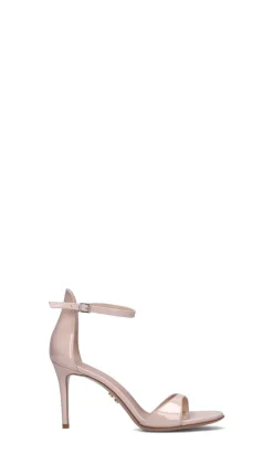 SERGIO LEVANTESI Sandalo donna rosa in pelle