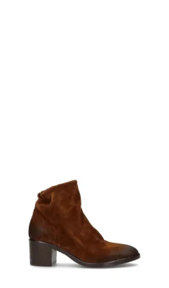 STRATEGIA Tronchetto donna cognac in suede