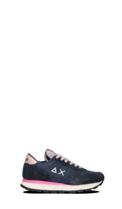 SUN68 ALLY SOLID NYLON Sneaker donna blu