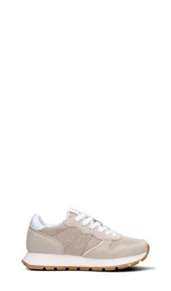 SUN68 Sneaker donna beige in suede