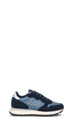 SUN68 Sneaker donna blu in suede