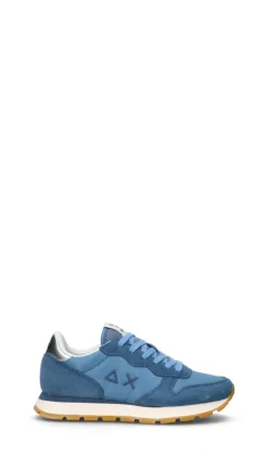 SUN68 Sneaker donna blu in suede