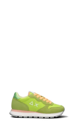 SUN68 Sneaker donna lime in suede