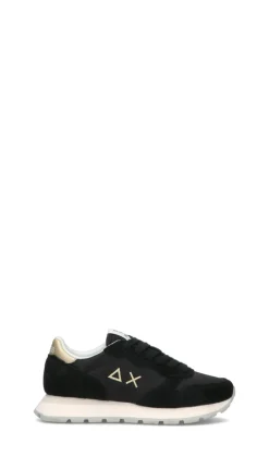 SUN68 Sneaker donna nera in suede