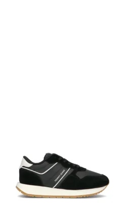 TOMMY HILFIGER JEANS Sneaker donna nera in pelle