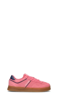 TOMMY HILFIGER JEANS Sneaker donna rosa in suede
