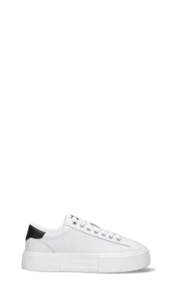 TOMMY HILFIGER JEANS Sneaker donna bianca/nera in pelle