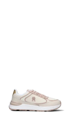 TOMMY HILFIGER Sneaker donna beige in pelle