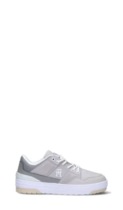 TOMMY HILFIGER Sneaker grigia donna in pelle