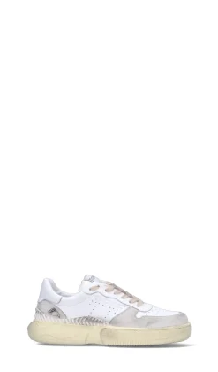 TRYPEE Sneaker donna bianca in pelle