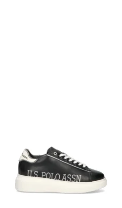 U.S. POLO ASSN. Sneaker donna nera in pelle