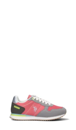 U.S. POLO ASSN. Sneaker donna rosa/grigia/marrone