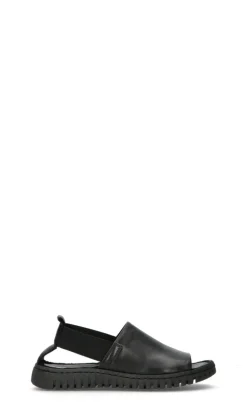 VARIOPINTO Sandalo donna nero in pelle