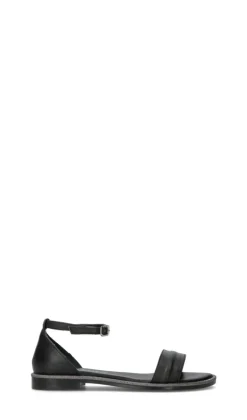 VARIOPINTO Sandalo donna nero in pelle