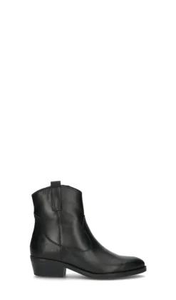 VARIOPINTO tronchetto donna nero in pelle