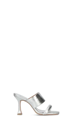 VICENZA Ciabatta donna argento in pelle