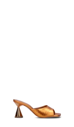 VICENZA Ciabatta donna arancio in pelle